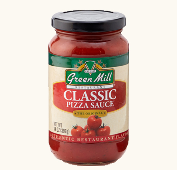 what is pizza sauce made of green