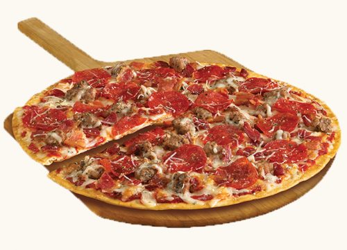 Thin N Crispy Meat Lover Frozen Pizza Thin Crust Green Mill Foods Green Mill Foods 1119